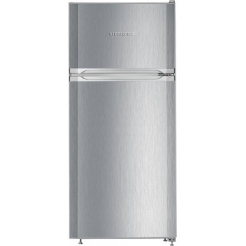 Liebherr Ψυγείο Δίπορτο 196lt Υ124xΠ55xΒ63εκ. Inox CTele 2131